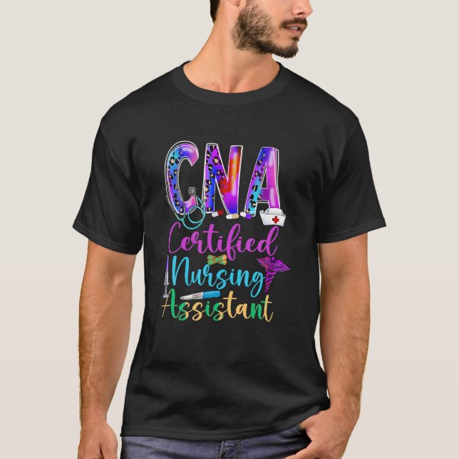 T-shirt Funny Certified Nurtified Assistant CNA Squad Femm (Devant)