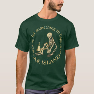 T-shirt Funny Chasseur de trésors de l'île de chêne en 
