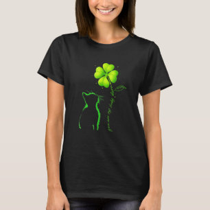 T-shirt Funny Chat noir Mon Lucky Charm Shamrockst Patrick