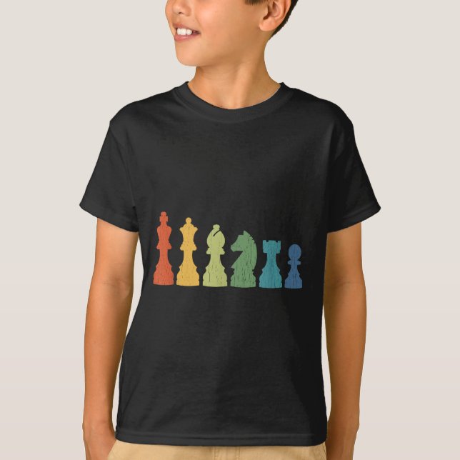 T-shirt Funny Chess Eces Board Game Lover Player Themed Ch (Devant)