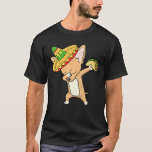 T-shirt Funny Chihuahua Chiang Taco Dabbing Cinco De