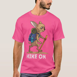 T-shirt Funny Chihuahua Mountain Escalade Randonnée