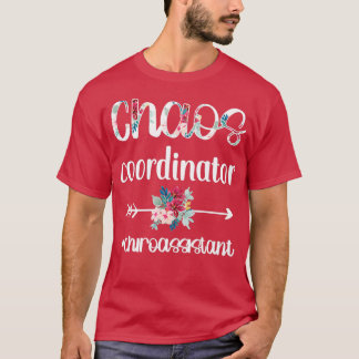 T-shirt Funny Chiropratique Assistant Chiro Adjoint Cadeau
