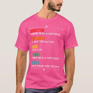 T-shirt Funny Choir I Joker Idée cadeau Altos Tenors Sopra