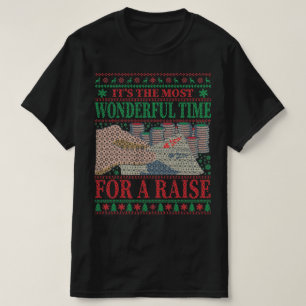 T-SHIRT FUNNY CHRISTMAS POKER UGLY SWEATER