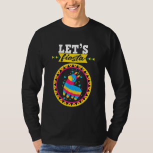 T-shirt Funny Cinco De Mayo Faisons Fête Pinata Mexicana H