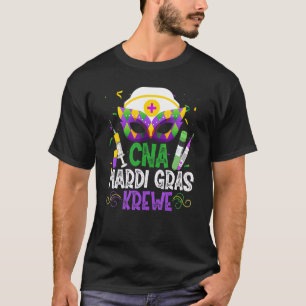 T-shirt Funny Cna Krewe Infirmière Masque de soins infirmi