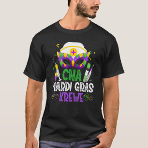 T-shirt Funny Cna Krewe Infirmière Masque de soins infirmi