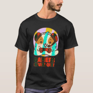 T-shirt Funny cobaye et Vidéo Gamer Lover peluche cavy