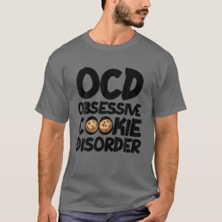 T-shirt Funny Cookie Lover Cadeau Enfants Hommes Femmes Co