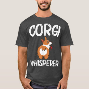 T-shirt Funny Corgi Design For Men Women Pet Dog Animal Do