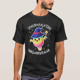 T-shirt Funny Crème glacée Cerveau gel Terminologie Médica