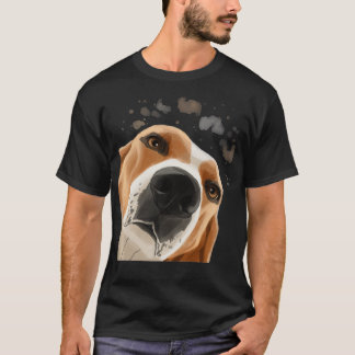 T-shirt Funny Curious Dog Treeing Walker Coonhound Pullove