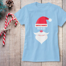 Funny Custom Christmas Père Noël Favorite Nurse 