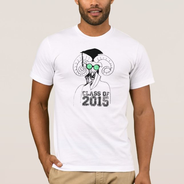 T-shirt Funny Customizable Graduate Class of 2016 (Devant)