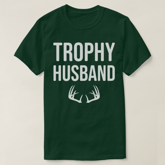 T-shirt Funny Deer Chasse Chemise Trophée Mari pour Hommes (Design devant)