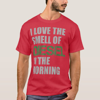 T-shirt Funny Diesel Chauffeur de camion mécanique