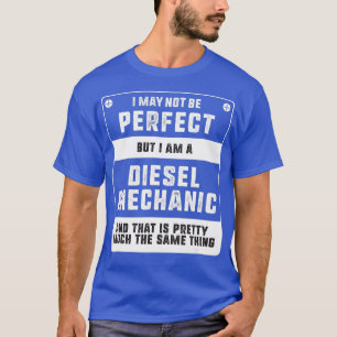 T-shirt Funny Diesel Mécanicien Chemises Cadeau