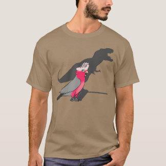 T-shirt Funny Dinosaur shadow Tre rosebreasted Galah