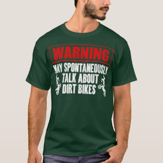 T-shirt Funny Dirt Bike