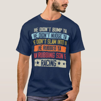 T-shirt Funny Dirt Track Racer Sprint Voiture Speedway Rac