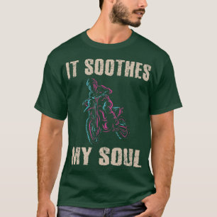 T-shirt Funny Dirt Vélo Équitation Hommes Garçons Femmes A
