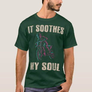 T-shirt Funny Dirt Vélo Équitation Hommes Garçons Femmes A