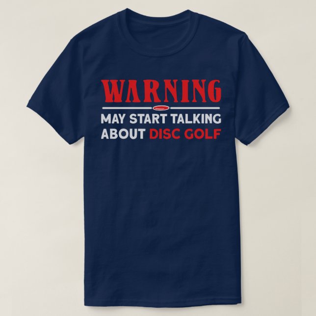 T-shirt Funny Disk Golf (Design devant)