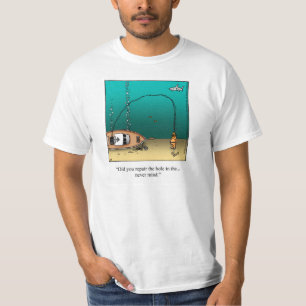 T-shirt Funny Diving humour Tee - shirt