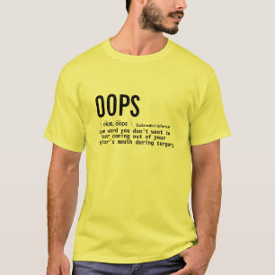 T-shirt Funny Doctor Pun Dictionnaire Médicale Significat