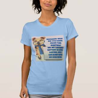 T-shirt Funny Dog Print Qu'avez-vous appris?