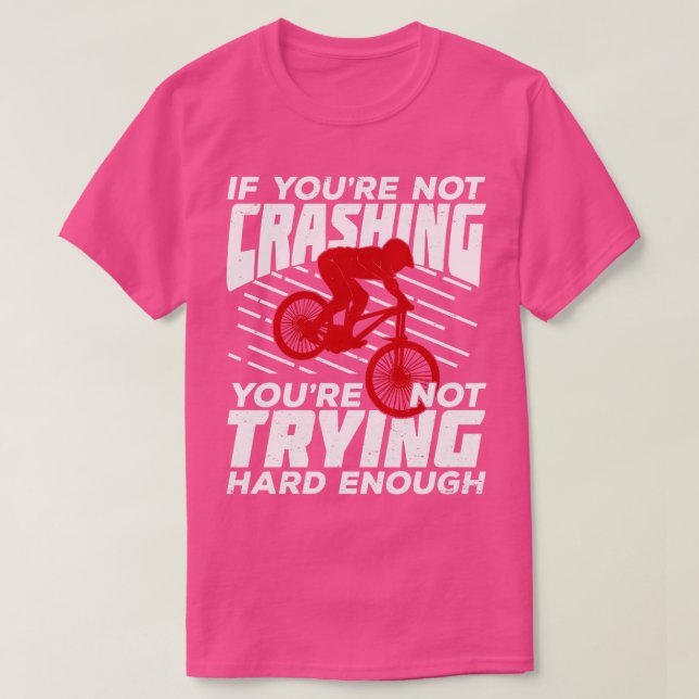 T-shirt Funny Downhill Mountain VTT Mountainbiker Cadeau (Design devant)