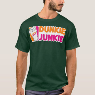 T-shirt Funny Dunkie Junkie Coffee Love Funny Coffee Sayin