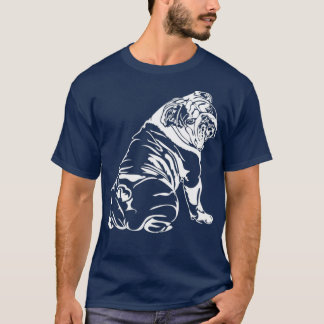 T-shirt Funny English Bulldog hundcadeau