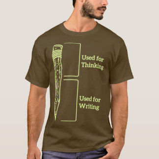 T-shirt Funny Enseignant étudiant crayon drôle Mème