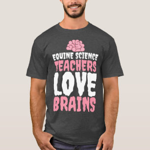 T-shirt Funny Equine Science Teacher Halloween Premium685