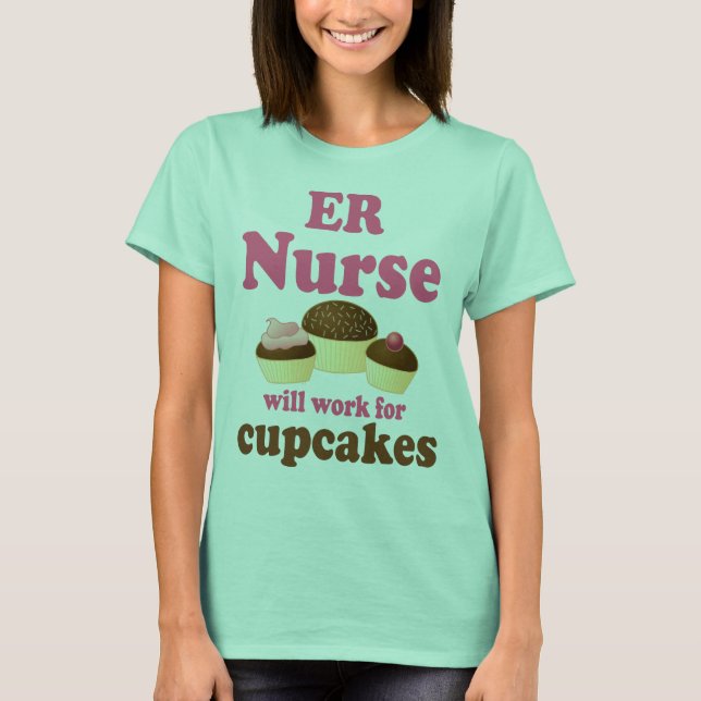 T-shirt Funny Er Nurse (Devant)