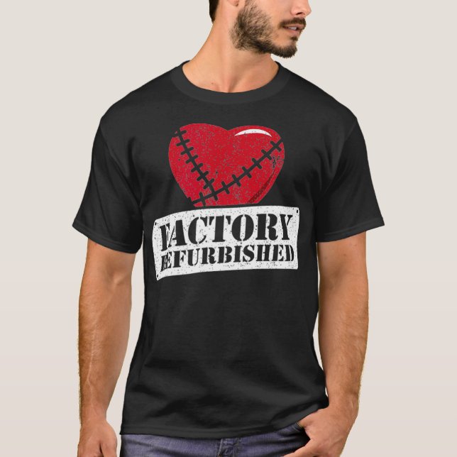 T-shirt Funny Factory réaménagé Bypass Chirurgie CHD (Devant)