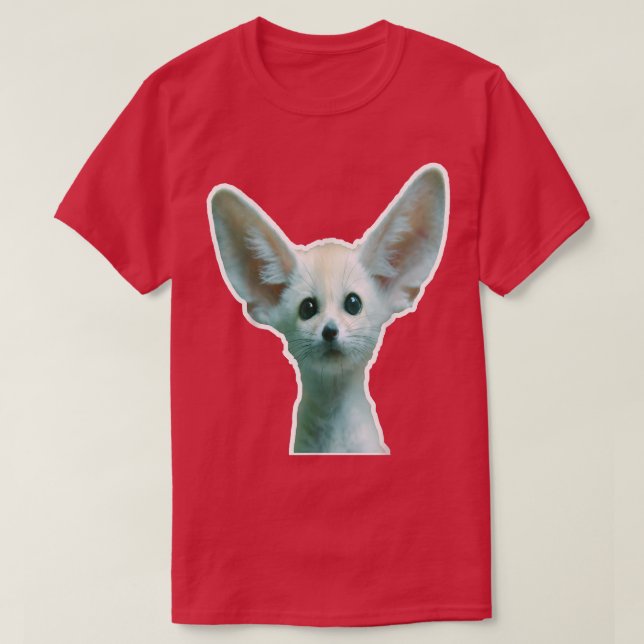 T-shirt Funny Fennec Pour Mème 2038 (Design devant)