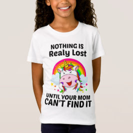 T-Shirt FUNNy fête de la licorne pour enfants