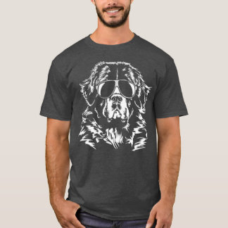 T-shirt Funny Fier    chien de Terre-NeuveDon de thé