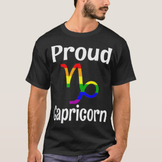 T-shirt Funny Fière Capricorne Gay SIGNE Zodiaque Astrolog