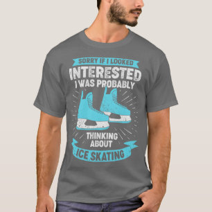 T-shirt Funny Figure Patinage de glace Dancing Skater Cade