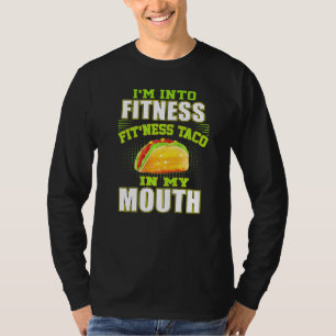 T-shirt Funny Fitness Taco Foodie Mexicaine Gymnase Fanati