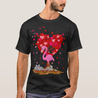 T-shirt Funny Flamingo Bird Lover Flamingo Valentine's Day