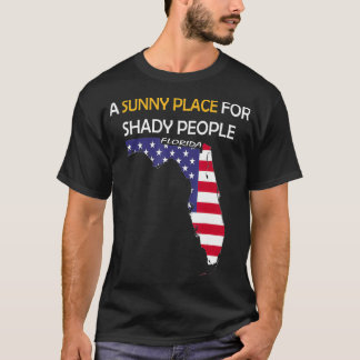 T-shirt Funny Floride Description Un Endroit Ensoleillé Po