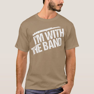 T-shirt Funny Flute Im avec la bande