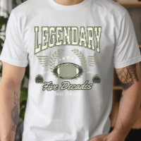 Funny Football 50 ans 5 décennies Zero Fumbles