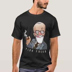T-shirt Funny Fredu Pink Art