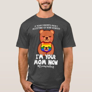 T-shirt Funny Free Mom Hug Bear Je suis votre maman LGBTQ